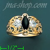 14K Gold Assorted Stone Ring