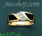 14K Gold Assorted Stone Ring