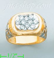 14K Gold Men's Ring