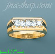 14K Gold Men's Ring