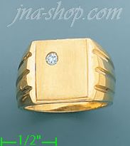 14K Gold Men's Ring