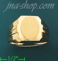 14K Gold Men's Ring