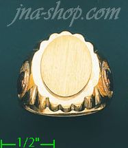 14K Gold Men's Ring