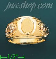14K Gold Men's Ring