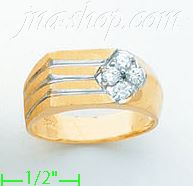 14K Gold Men's Ring