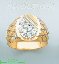 14K Gold Men's Ring