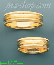 14K Gold Couple's Rings