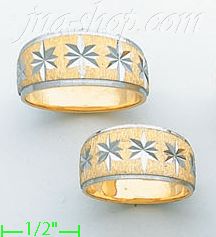 14K Gold Couple's Rings
