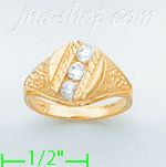 14K Gold Baby Ring