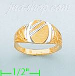 14K Gold Baby Ring