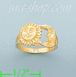 14K Gold Baby Ring