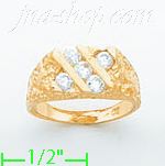 14K Gold Baby Ring