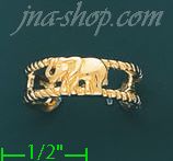 14K Gold Toe Ring