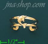 14K Gold Toe Ring