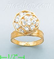 14K Gold Ladies' Motion Ring