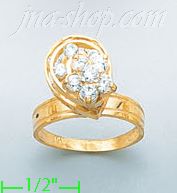 14K Gold Ladies' Motion Ring