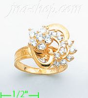 14K Gold Ladies' Motion Ring