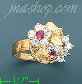 14K Gold Ladies' Motion Ring