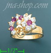 14K Gold Ladies' Motion Ring