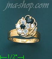 14K Gold Ladies' Motion Ring