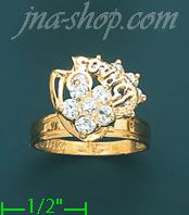 14K Gold Ladies' Motion Ring