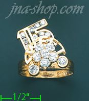 14K Gold Ladies' Motion Ring