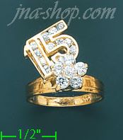 14K Gold Ladies' Motion Ring