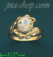 14K Gold Ladies' Motion Ring