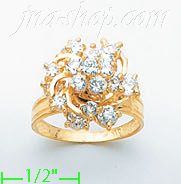 14K Gold Ladies' Motion Ring