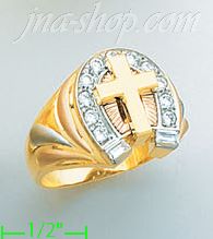 14K Gold Men's Ring