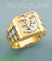 14K Gold Men's Ring