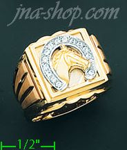 14K Gold Men's Ring