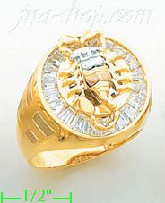 14K Gold Men's Ring