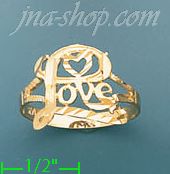 14K Gold Ladies' Dia-Cut Ring