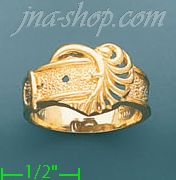 14K Gold Ladies' Dia-Cut Ring