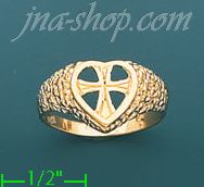 14K Gold Ladies' Dia-Cut Ring