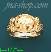 14K Gold Ladies' Dia-Cut Ring
