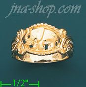 14K Gold Ladies' Dia-Cut Ring