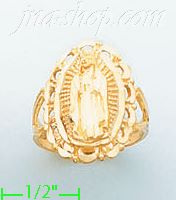 14K Gold Ladies' Dia-Cut Ring