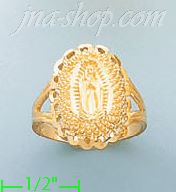 14K Gold Ladies' Dia-Cut Ring