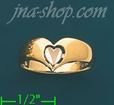 14K Gold 3Color Dia-Cut Ring