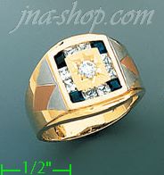 14K Gold Men's Ring