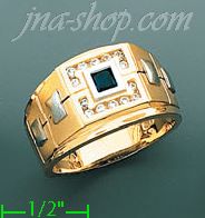 14K Gold Men's Ring