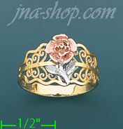 14K Gold Ladies' Light Ring