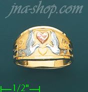 14K Gold Ladies' Light Ring