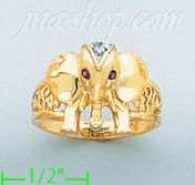 14K Gold Ladies' Light Ring