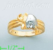 14K Gold Ladies' Light Ring