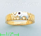 14K Gold Ladies' Light Ring