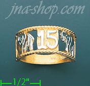 14K Gold Ladies' Light Ring