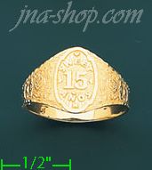 14K Gold Ladies' Light Ring